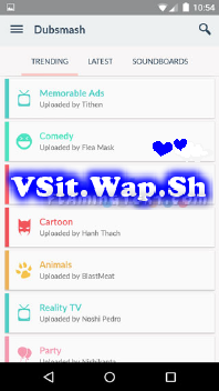 Dubsmash for Android - Ứng dụng làm video hát nhép trên Android Ảnh từ Dubsmash for Android - Ứng dụng làm video hát nhép trên Android