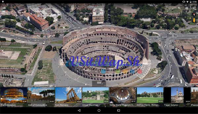 Google Earth for Android - Công cụ tìm địa điểm trên Android Ảnh từ Google Earth for Android - Công cụ tìm địa điểm trên Android